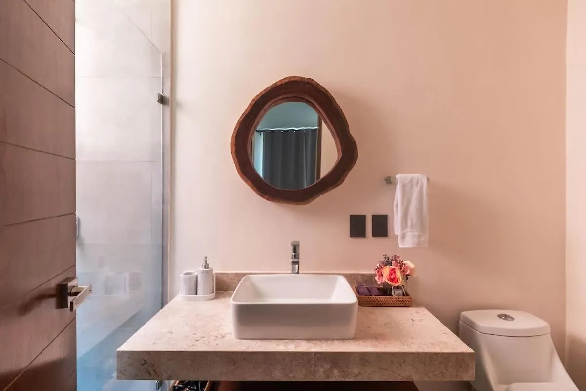 Stylish Duplex Lower Level 2-Br Wifi Pool Gym Tulum 0*,  Mexico