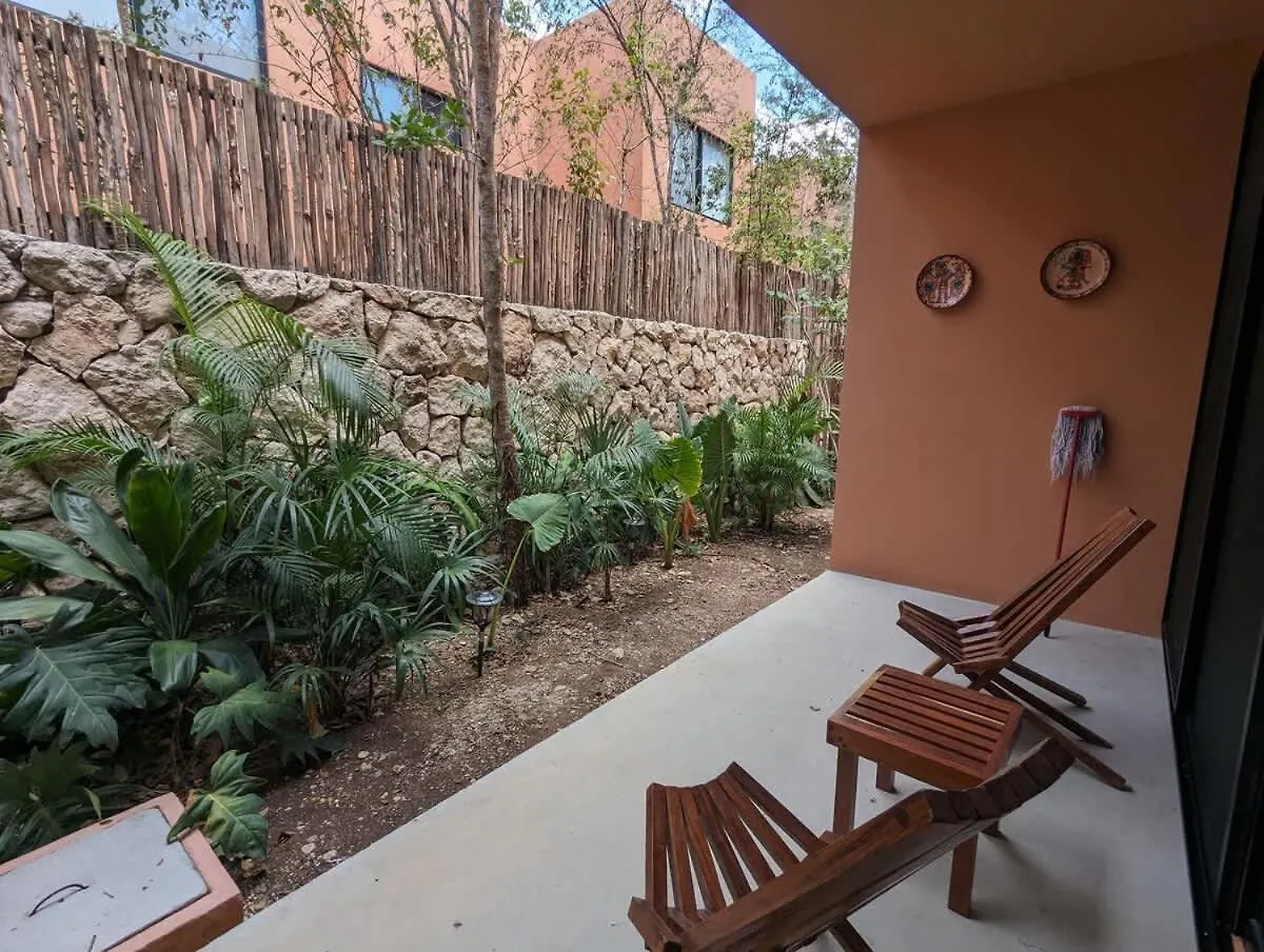 Apartment Stylish Duplex Lower Level 2-Br Wifi Pool Gym Tulum