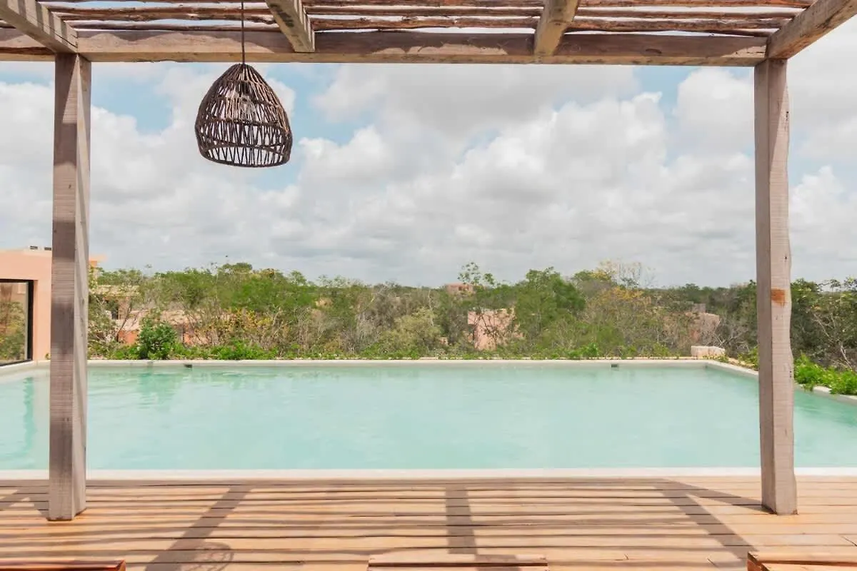 Stylish Duplex Lower Level 2-Br Wifi Pool Gym Tulum 0*,